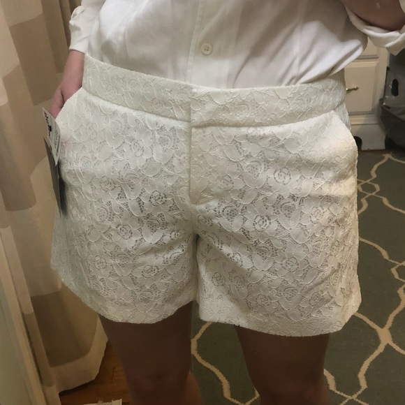 Cynthia Rowley Lace Shorts - Picture 3 of 15